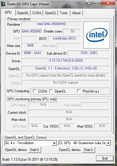 Rerun of the GPU CAPS tester you suggested at the beginning of this thread.